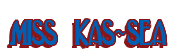 Rendering "miss kas-sea" using Deco