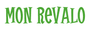 Rendering "mon revalo" using Cooper Latin