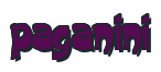 Rendering "paganini" using Crane