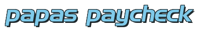 Rendering "papas paycheck" using Aero Extended