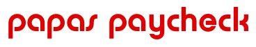 Rendering "papas paycheck" using Charlet
