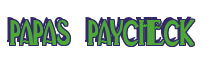 Rendering "papas paycheck" using Deco