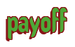 Rendering "payoff" using Callimarker