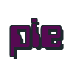 Rendering "pie" using Computer Font
