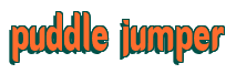 Rendering "puddle jumper" using Callimarker