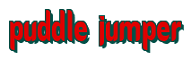 Rendering "puddle jumper" using Callimarker