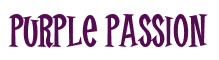 Rendering "purple passion" using Cooper Latin