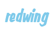 Rendering "redwing" using Big Nib