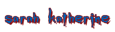Rendering "sarah katherine" using Buffied