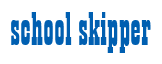 Rendering "school skipper" using Bill Board