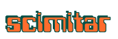 Rendering "scimitar" using Computer Font