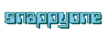Rendering "snappyone" using Computer Font