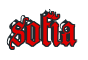 Rendering "sofia" using Anglican