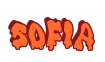 Rendering "sofia" using Drippy Goo