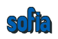 Rendering "sofia" using Callimarker