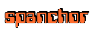 Rendering "spanchor" using Computer Font