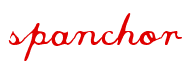 Rendering "spanchor" using Commercial Script