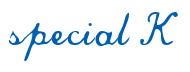 Rendering "special K" using Commercial Script
