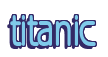 Rendering "titanic" using Beagle