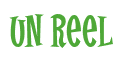 Rendering "un reel" using Cooper Latin