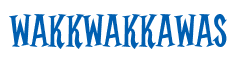 Rendering "wakkwakkawas" using Cooper Latin