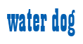 Rendering "water dog" using Bill Board