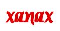 Rendering "xanax" using Color Bar