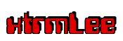 Rendering "xtrmLee" using Computer Font