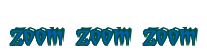 Rendering "zoom zoom zoom" using Charming