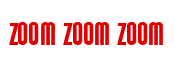 Rendering "zoom zoom zoom" using Asia