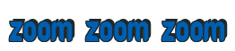 Rendering "zoom zoom zoom" using Callimarker