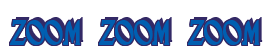 Rendering "zoom zoom zoom" using Deco