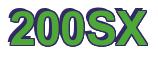 Rendering -200SX - using Arial Bold