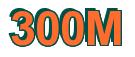 Rendering -300M - using Arial Bold