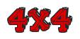 Rendering -4X4 - using FinkBold