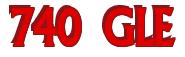 Rendering -740 GLE - using Flair