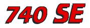 Rendering -740 SE - using Cruiser