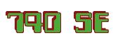 Rendering -740 SE - using Computer Font