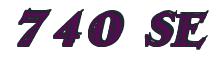 Rendering -740 SE - using Romana