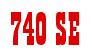 Rendering -740 SE - using Bill Board