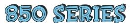 Rendering -850 SERIES - using FinkBold