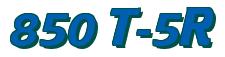 Rendering -850 T-5R - using Cruiser