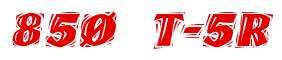 Rendering -850 T-5R - using Cut Ragged