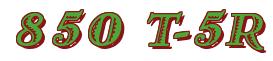 Rendering -850 T-5R - using Romana