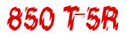 Rendering -850 T-5R - using Nervous