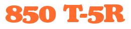 Rendering -850 T-5R - using Broadside