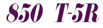 Rendering -850 T-5R - using Floral 