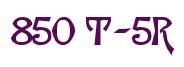 Rendering -850 T-5R - using Manchuria