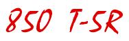 Rendering -850 T-5R - using Staccato