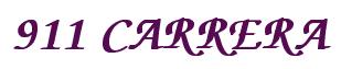 Rendering -911 CARRERA - using Zapf Chancery